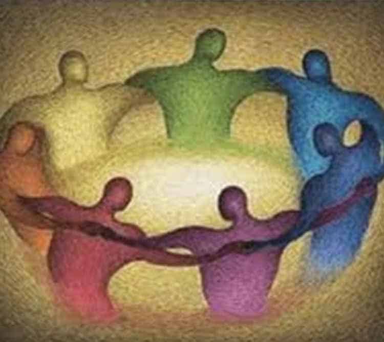 meditación grupal