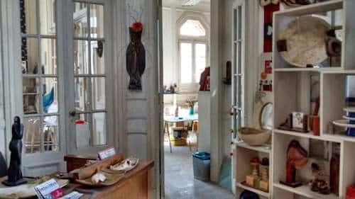 inauguración del atelier de Brinda Mair