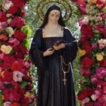 Santa Rita y el ritual de las rosas