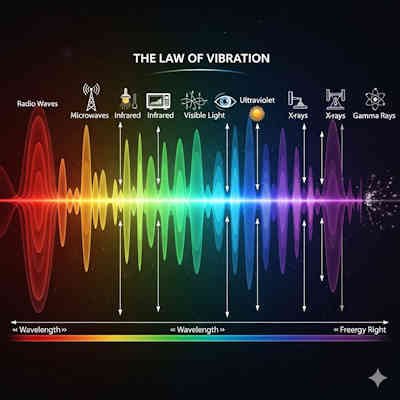 Ley de Vibración. Todo vibra. Estados del agua,