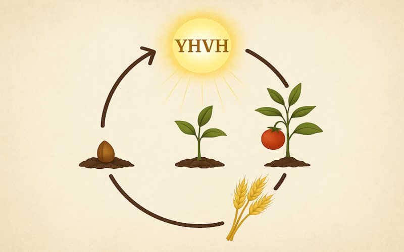 El ciclo de YHVH, Creaciones/semillas